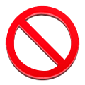 🛇 Emoji Schild „Verboten“ Samsung One UI 5.0.