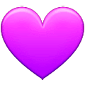 💜 Emoji Corazón Morado en Samsung One UI 5.0.