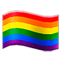 Emoji 🏳️‍🌈 Bandiera Arcobaleno su Samsung One UI 5.0.