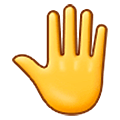 🤚 Emoji Dorso De La Mano en Samsung One UI 5.0.