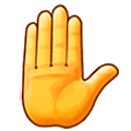 ✋ Emoji Mão Levantada na Samsung One UI 5.0.