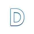 🇩 Emoji Indicador regional símbolo letra D en Samsung One UI 5.0.