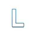 Lettera simbolo indicatore regionale L Samsung One UI 5.0.