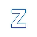 Letra do símbolo indicador regional Z Samsung One UI 5.0.
