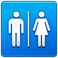 Emoji 🚻 Simbolo Dei Servizi Igienici su Samsung One UI 5.0.