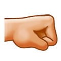 Emoji 🤜🏼 Pugno A Destra: Carnagione Abbastanza Chiara su Samsung One UI 5.0.