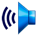 Haut-parleur droit avec trois ondes sonores Samsung One UI 5.0.