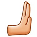 Emoji 🫸🏼 Mano Che Spinge Verso Destra: Carnagione Abbastanza Chiara su Samsung One UI 5.0.