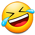 🤣 Emoji sich vor Lachen auf dem Boden wälzen Samsung One UI 5.0.
