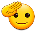 🫡 Emoji Rosto Saudando na Samsung One UI 5.0.