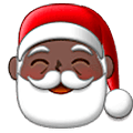 🎅🏿 Emoji Papá Noel: Tono De Piel Oscuro en Samsung One UI 5.0.