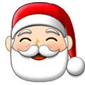🎅🏻 Emoji Weihnachtsmann: helle Hautfarbe Samsung One UI 5.0.
