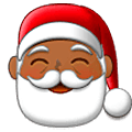 🎅🏾 Emoji Papá Noel: Tono De Piel Oscuro Medio en Samsung One UI 5.0.