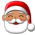 🎅🏽 Emoji Papá Noel: Tono De Piel Medio en Samsung One UI 5.0.