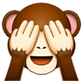🙈 Emoji sich die Augen zuhaltendes Affengesicht Samsung One UI 5.0.
