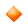 🔸 Emoji Rombo Naranja Pequeño en Samsung One UI 5.0.