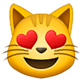Gato Sonriendo Con Ojos De Corazón Samsung One UI 5.0.