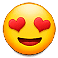 😍 Emoji Cara Sonriendo Con Ojos De Corazón en Samsung One UI 5.0.