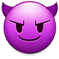 😈 Emoji grinsendes Gesicht mit Hörnern Samsung One UI 5.0.