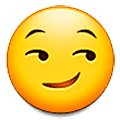 😏 Emoji Rosto Com Sorriso Maroto na Samsung One UI 5.0.