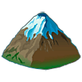 🏔️ Emoji Montaña Con Nieve en Samsung One UI 5.0.