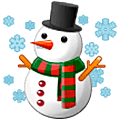 ☃️ Emoji Muñeco De Nieve Con Nieve en Samsung One UI 5.0.