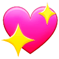 💖 Emoji Coração Brilhante na Samsung One UI 5.0.