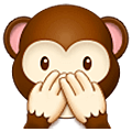Emoji 🙊 Non Parlo su Samsung One UI 5.0.