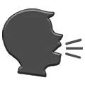 Emoji 🗣️ Persona Che Parla su Samsung One UI 5.0.