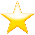 ⭐ Emoji Estrella Blanca Mediana en Samsung One UI 5.0.