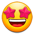 🤩 Emoji Cara Sonriendo Con Estrellas en Samsung One UI 5.0.