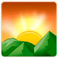 🌄 Emoji Amanecer Sobre Montañas en Samsung One UI 5.0.