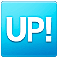 🆙 Emoji Botão «UP!» na Samsung One UI 5.0.