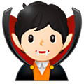 Emoji 🧛🏻 Vampiro: Carnagione Chiara su Samsung One UI 5.0.