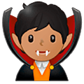 🧛🏽 Emoji Vampiro: Tono De Piel Medio en Samsung One UI 5.0.