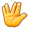 🖖 Emoji Saudação Vulcana na Samsung One UI 5.0.