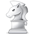 Weißes Schachpferd Samsung One UI 5.0.