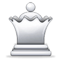 ♕ Emoji Rainha de xadrez branca: copiar o código do emoticon
