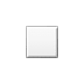 ▫️ Emoji Quadrado Branco Pequeno na Samsung One UI 5.0.