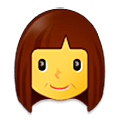 👩 Emoji Mujer en Samsung One UI 5.0.