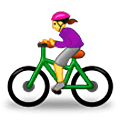 Emoji 🚴‍♀️ Ciclista Donna su Samsung One UI 5.0.