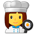 👩‍🍳 Emoji Cocinera en Samsung One UI 5.0.