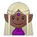 Emoji 🧝🏿‍♀️ Elfo Donna: Carnagione Scura su Samsung One UI 5.0.
