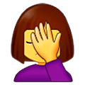 🤦‍♀️ Emoji Mulher Decepcionada na Samsung One UI 5.0.