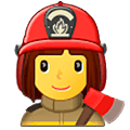 Émoji 👩‍🚒 Pompier Femme sur Samsung One UI 5.0.