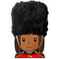 Emoji 💂🏽‍♀️ Guardia Donna: Carnagione Olivastra su Samsung One UI 5.0.
