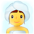 Emoji 🧖‍♀️ Donna In Sauna su Samsung One UI 5.0.