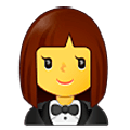 🤵‍♀️ Emoji Mujer en un esmoquin en Samsung One UI 5.0.