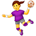 🤾‍♀️ Emoji Mujer Jugando Al Balonmano en Samsung One UI 5.0.