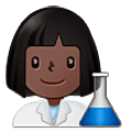 Emoji 👩🏿‍🔬 Scienziata: Carnagione Scura su Samsung One UI 5.0.
